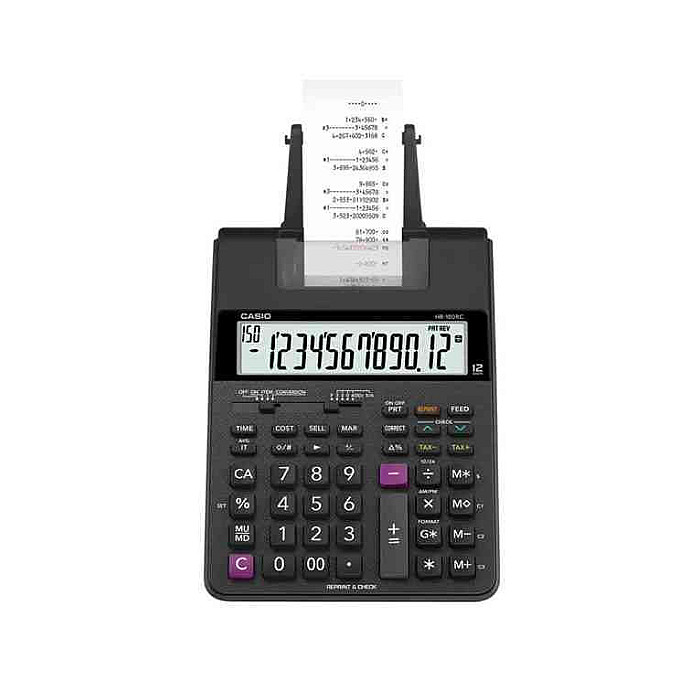 Casio DR-120r-Bk Printing Calculator